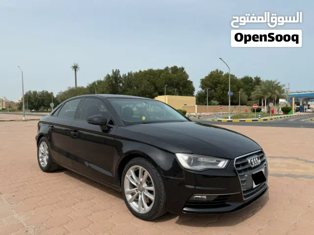 بحالة ممتازة جدا اودي A3 موديل 2015 وكالة فحص ماكينة قير شاسي بدي صبغ قطعتين او ثلاث ماكينة 1800سي س