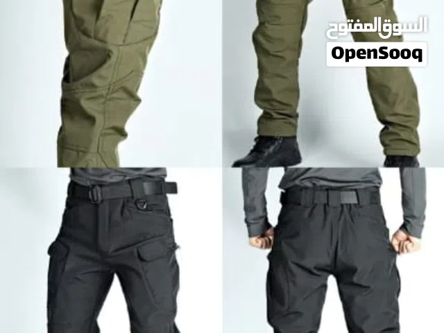 بنطلون رجالي جنكل  نخب اول مكفول   من وزن 40 ل 95 كيلو  اسود زيتي كحلي بيج