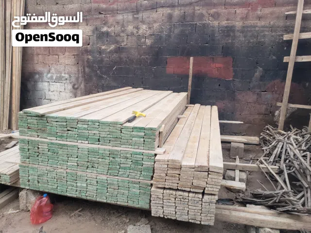خشب مقاولات وجيكات حديد وقمط للبيع