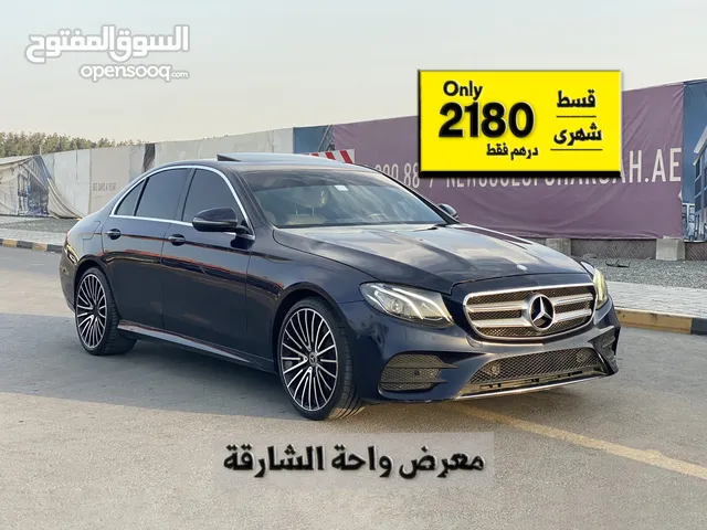 AED 2,180 monthly without DP - E300 AMG - 2017 Model - 2.0L 4CYL engine