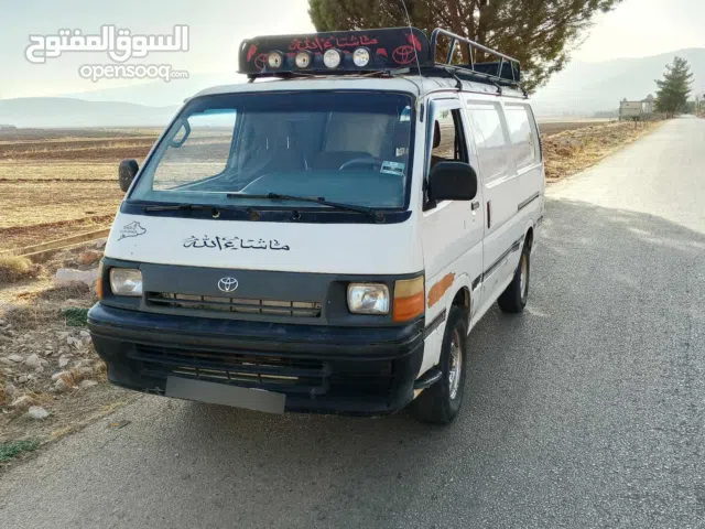 فان تيوتا مسجل مع وكاله مدفوع مكنيك متيرو مازوت تو ال مديل 95 بابين جرار شاسي طويل مواصفات خليجي نضي