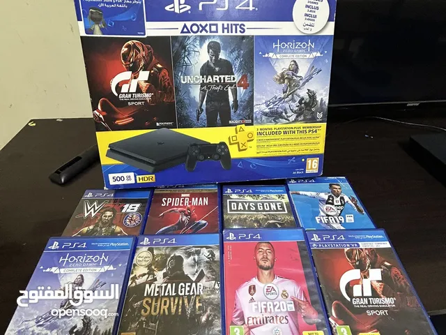 PS4 with 9 GAMES
