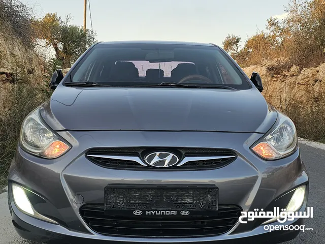 هونداي اكسنت 2014 ترخيص 13 ديزل اربعة غيار اتوماتيك