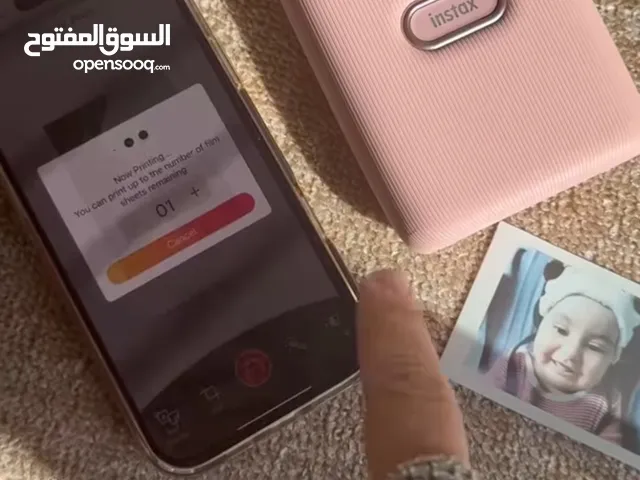 طابعة صور من الهاتف مباشرة بصورة حمضية فورية ماركة instax