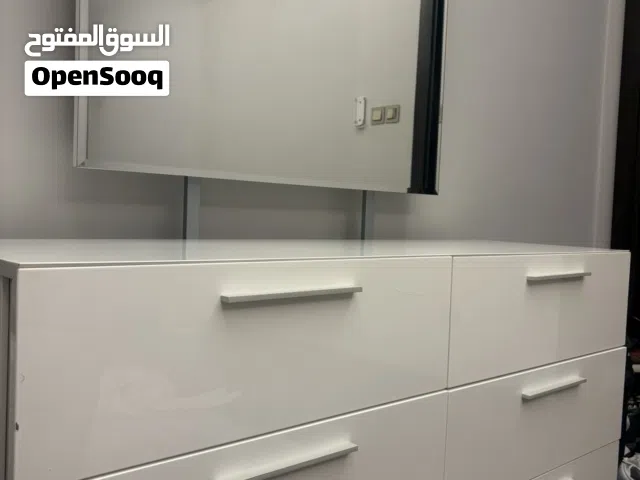 White Bedroom Set (Dresser + Desk + Drawer Unit)  Great Condition