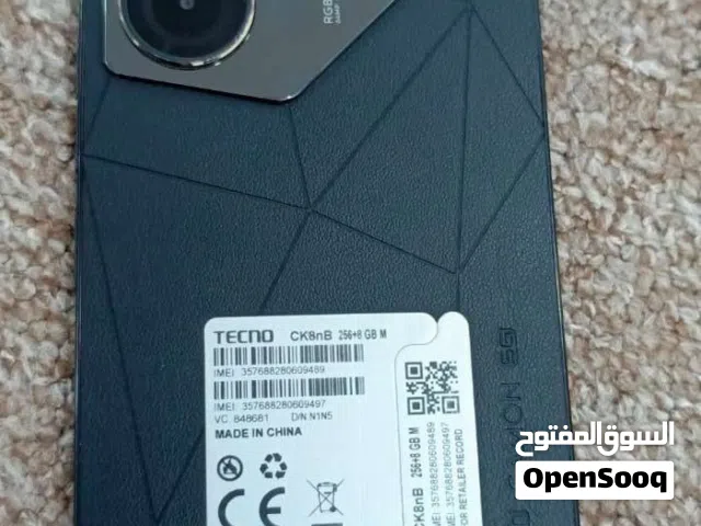 Tecno Camon 256 GB in Basra