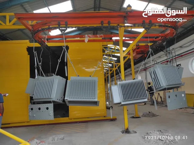 فرن الطلاء الحراري four de peinture électrostatique
