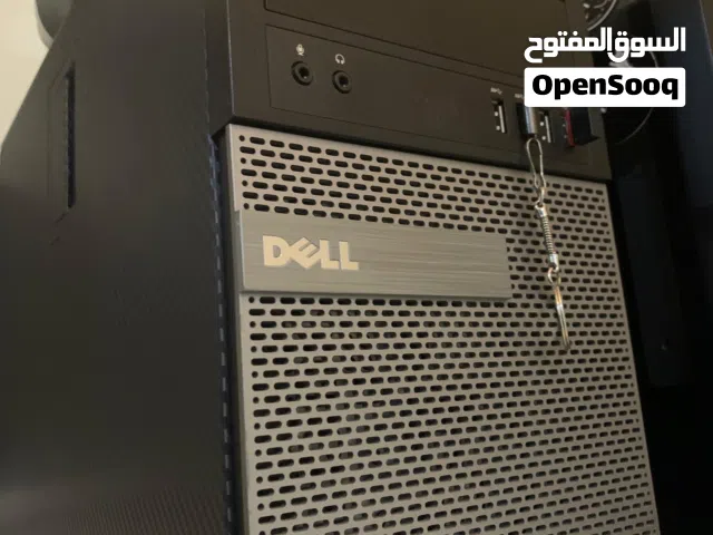 للبيع كمبيوتر dell optiplex 9020 مركب باور سبلاي 500w gaming و 16جيبي رام 128جيبي ssd 500 جيبي HDD