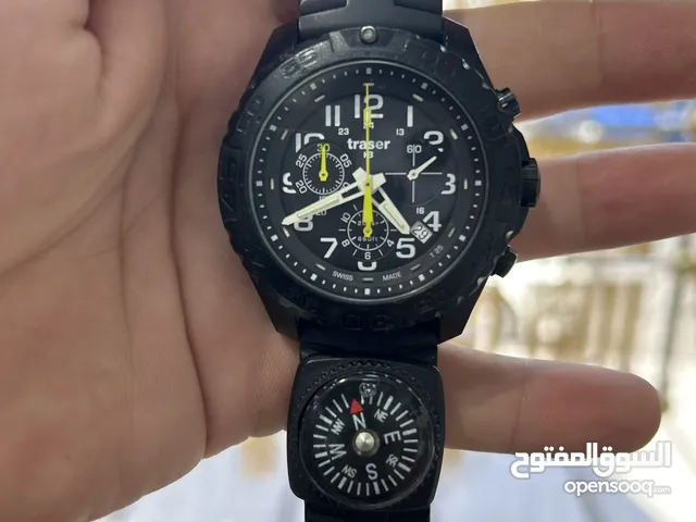 ساعة traser اصلي للبيع مستعمل مدة قصيرة بحال الجديد