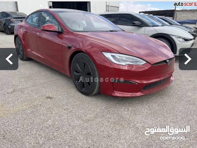 Tesla S 2022 Zero أول سيارة بالاردن اعلى صنف زيرو اقساط 25 الف دفعة اولى واقساط من راسي لراسك