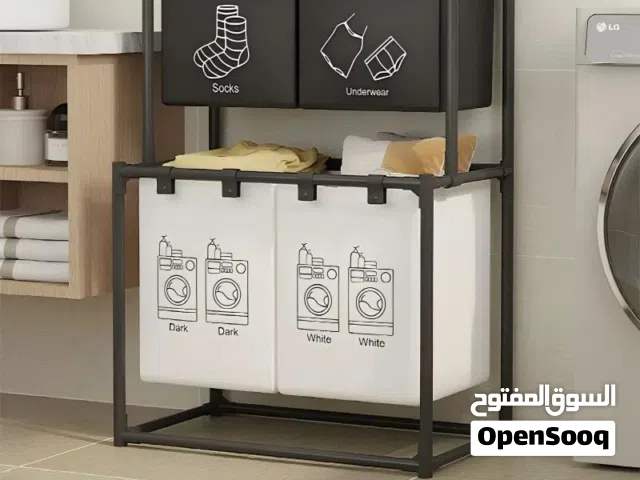 رف ملابس غسالة   ارتفاع متر عرض 60 سم عمق 45 سم ا