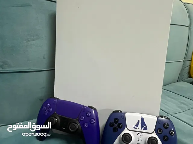 Ps5 sony disc version with 2 multi colour controllers in excellent condition.