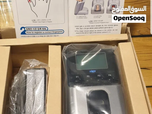 جهاز البصمة للمنازل والشركات والمخازن  الدخول المنزل  لعدة اشخاص وايضا يعطيك الوقت بالدخول والانصراف