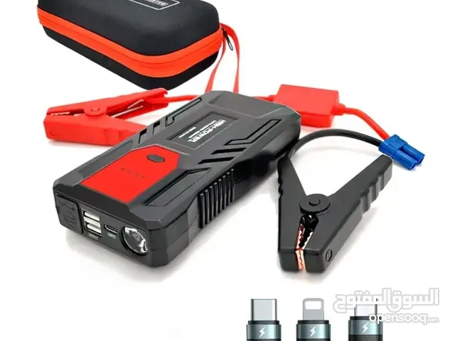 باوربانك طوارئ 12 فولت لتشغيل المركبات المتعددة وشحن الموبايل 12v emergency car jump starter