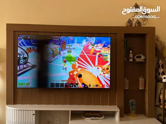 طاولة تلفزيون الارتفاع 1.85 والطول 2.35