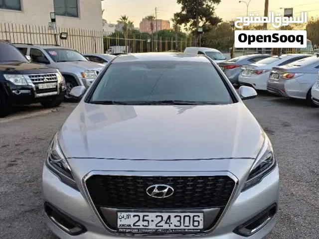 هونداي سوناتا هايبرد موديل 2016 فحص كامل للبيع بالتقسيط من المعرض مباشرة بدفعة 3500 دينار