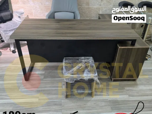 عرض خاص – مكتب مدير فاخر  مكتب مدير معدن وخشب قوي جداً