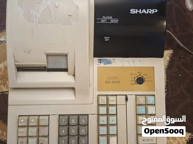 "جهاز كاشير إلكتروني Sharp ER-A310 مستعمل
