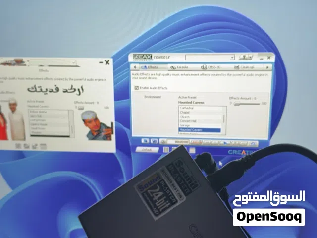 للبيع كرت فضي sb0300 ماليزي شغال 100/100 مش محروق