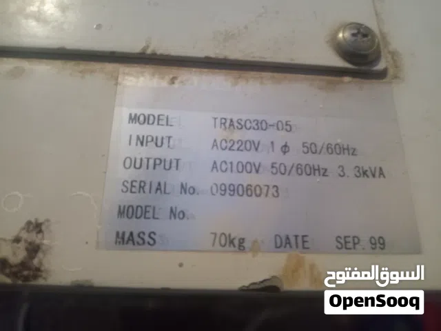 sanyo denki transformer 220-110V 3.3 kva