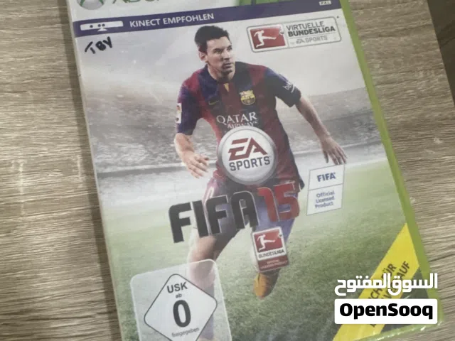 شريط اكس بوكس 360 فيفا 15 جديد و غير مستعمل ابدا