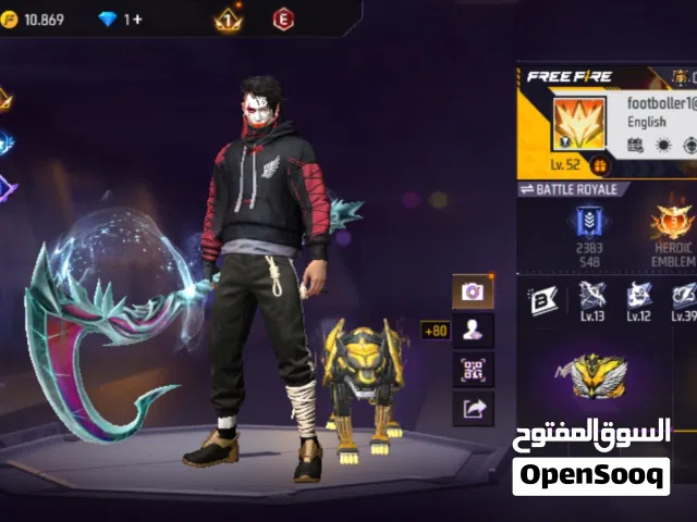 Free fire ''Account'' for sale...