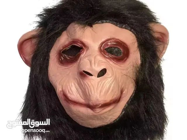 قناع غوريلا تنكري للحيوانات ، لعبة رعب هالوين ، ماسكارا مضحكة حديثة ، أداء درامي، غطاء رأس حيوان ، ك