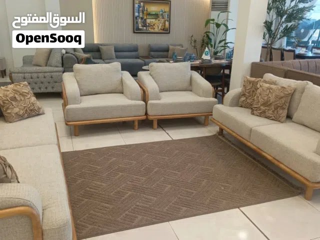 طقم قنفات سبعة نفر جديد غير مستعمل تركي الصنع