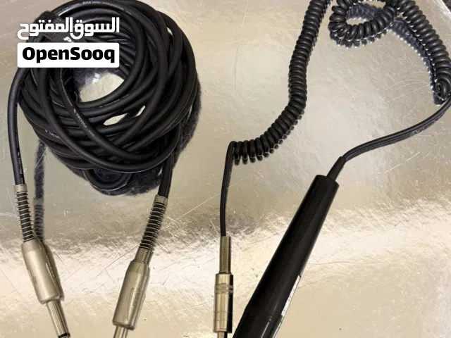 Professional assembled instrument cable with 2 * S4CPRO - PROEL Mono jack plug + old school mic