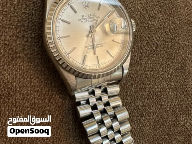 Silver Rolex for sale  in Jazan