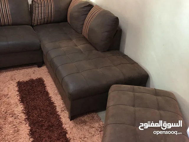 طقم كورنر حرف L فاخر جدا مع طاولة سفرة خشب و حفر مصري مع بوفيه اندونيسي فاخر جدا