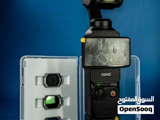 للبيع كاميرا DJI Osmo Pocket 3 الاحترافية   DJI Osmo Pocket 3– Premium Portable Camera With SD Card