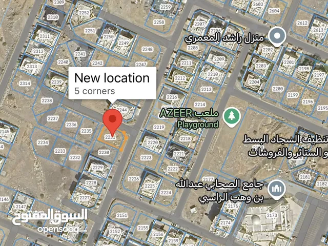 كورنر المعبيلة الجنوبية حي الولاء قرب السريع