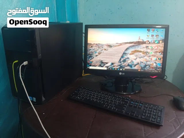 كمبيوتر ديل  العاب ودراسة للبيع 80 12GB معالج i3 +ssd Samsung 120GB +kas deeL