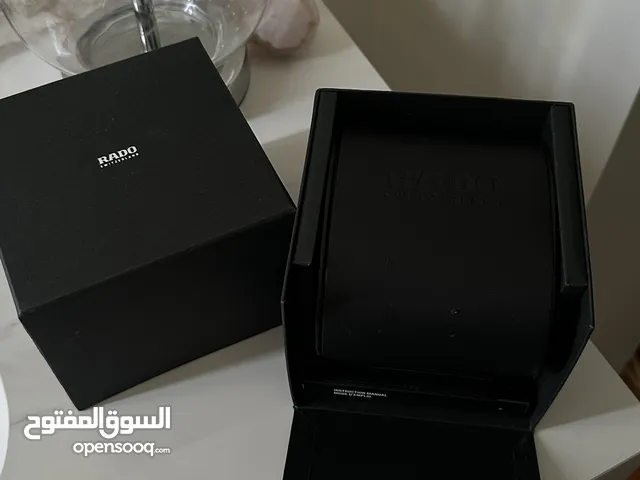 ساعه رادو رجاليه سيراميك مع الماس فالمينا نادره غير مستعملة بالمرفقات والشهاده للالماسات