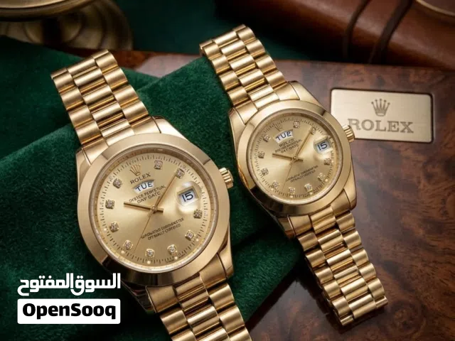 Rolex Couple Set – Premium Battery Watches  Cash on Delivery Across UAE