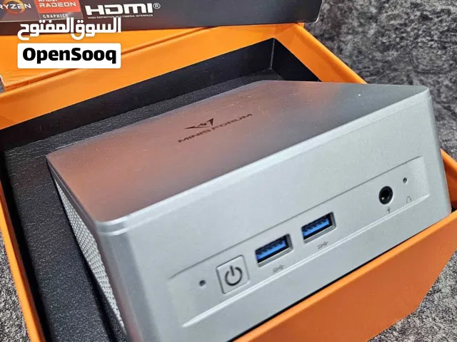 مني بيسي MINISFORUM معالج Ryzen 7 6800H AMD Radeon Graphics 680