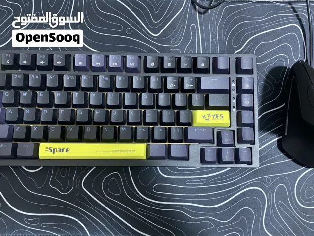 ( كيبورد Onikuma g52 ، ماوس وايرلس ، ماوس ابد ) التفاصيل خاص