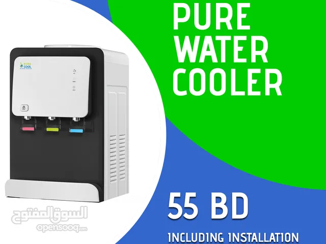 Pure Water Cooler Black&White