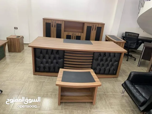 مكتب مدير قياس 240سم متوفر بعدة الوان