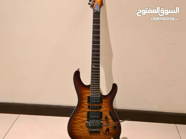 Used Ibanez Prestige S5470Q - Regal Brown Burst Quilt + Hardcase