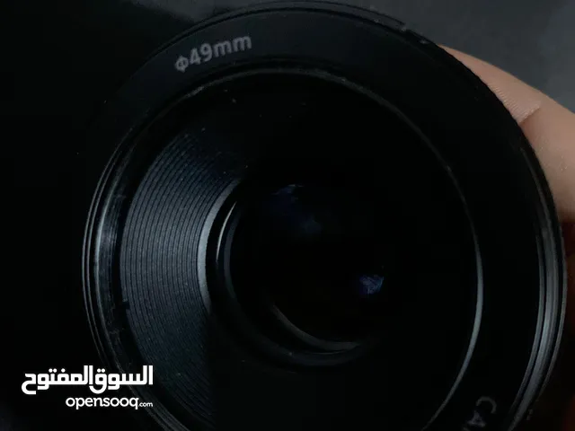 عدسة كانون احترافية 50mm f/1.8 stm للبيع بحالة ممتازة استعمال خفيف بدون خدش او اي مشاكل كأنها جديدة