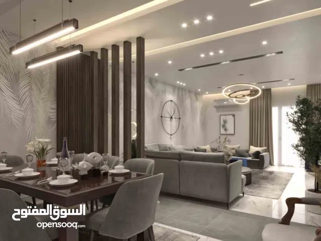 طابق ارضي مدخل منفصل مساحه 200 متر  غرفتين نوم وصالة كبيره وغرفة ضيوف وحمامين وساحات حول البيت