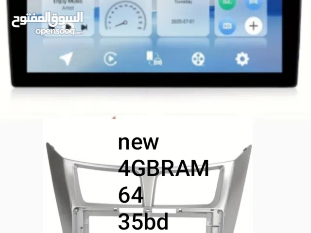 شاشة اندرويد هونداي اكسنت جديده 9انج