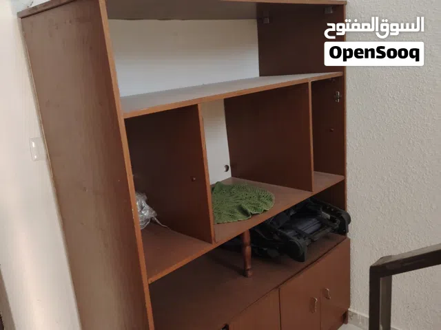 مكتبة او خزانة تلفزيون او خزانة ارفف