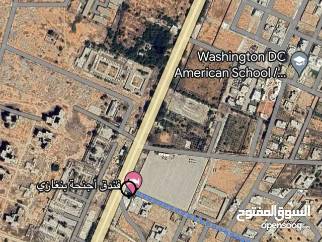 طريق طرابلس ، شارع فندق أجنحة بنغازي ، بعد بوابة القوارشة