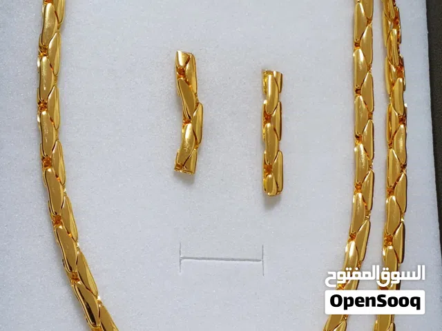 أطقم من إكسسوارات ذهب إيطالي مطلي