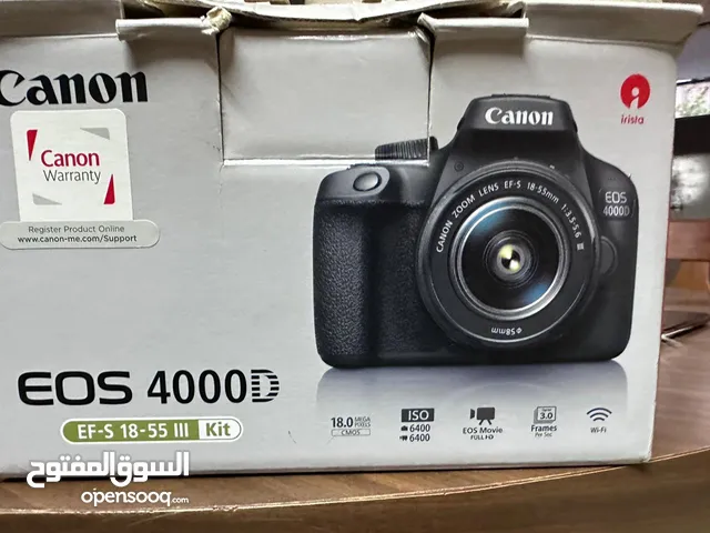 كاميرة كانون 4000D للبيع