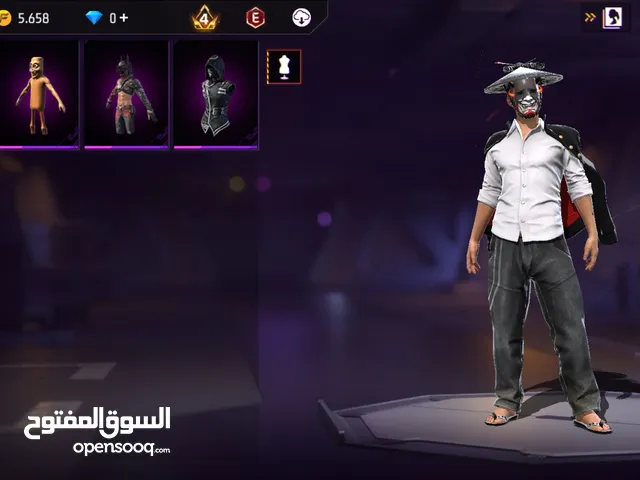 Free Fire Accounts and Characters for Sale in Amman