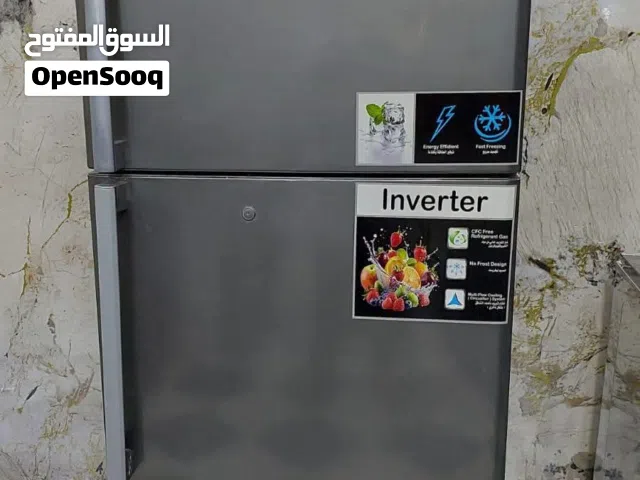 ثلاجه انفيرتر توفير بحالة الوكاله مستعمله شهرين فقط يوجد كفاله